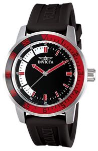 ساعت مچی مردانه اینویکتا مدل ۱۲۸۴۵ Invicta Men's 12845 Specialty Black Dial Watch with Red/Black Bezel