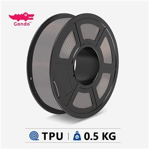 فیلامنت پرینتر سه بعدی ابزارهای ساخت و تولید گاندو مدل TPU قطر 1.75 میلی متر 0.5 کیلوگرم