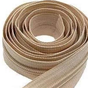 زیپ شماره 5 ( طاقه 200 یاردی ) برند کیا رنگ کرم