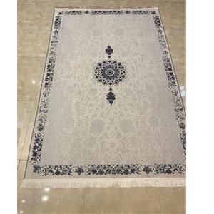 فرش کرم فانتزی 6 متری 500شانه پلی استر  تراکم 1100 فرش کاشان فرش ماشینی فرش ساده مدرن فرش فانتزی 