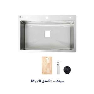 سینک ظرفشویی استیل متا مدل M77R  توکار 