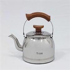 کتری قیطاسی TGH مدل کارن ۳ لیتر لوله دار طرح چوب