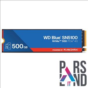 حافظه اس اس دی WD Blue SN5100 با ظرفیت 500 گیگابایت