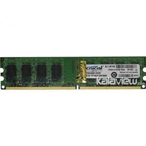 رم کامپیوتر کروشیال ظرفیت 2GB کلاس DDR2 فرکانس 5300U