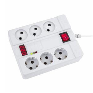 محافظ 6 خانه دیجیتالی با کابل 5 متری مدل 2160 پارت الکتریک