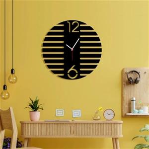 ساعت دیواری چوبی (تک نسخه) – کد 1234