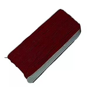 قیطان تخت شیاردار زرشکی (بسته 33 متری)