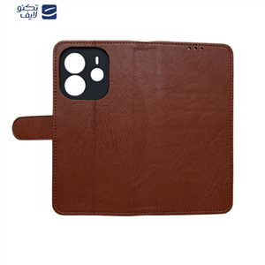 کیف کلاسوری مدل چرمی مناسب برای گوشی موبایل شیائومی Redmi Note 14 4G