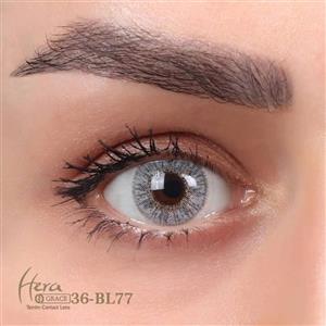 لنز چشم گریس هرا شماره 36 مدل BL 77 رنگ آبی عسلی