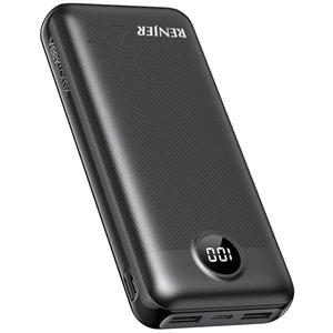 پاوربانک فست شارژ 20000 میلی آمپر رنجر Renjer RJ-S20 22.5W PD QC 3.0