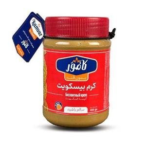 کرم بیسکویت بدون قند کامور 400 گرم