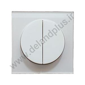 کلید دوپل مدل آوا پلکسی سفید (مکانیزم قاب)