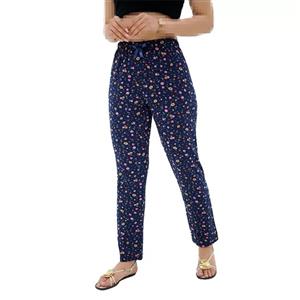 شلوار راحتی طرح دار زنانه کد 200.60