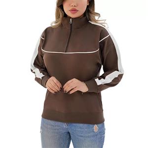 بلوز دورس زنانه نیم زیپ کد 41567