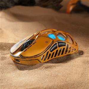 موس گیمینگ  GravaStar  Mercury XPro Wireless Gaming Mouse 8K Dongle | Special Edition Battle Worn-Yellow