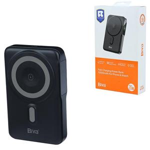 پاور بانک بی سیم فست شارژ بیوا BP-029 PD 20W ظرفیت 10000 میلی آمپر ساعت