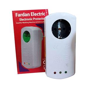محافظ ارت دار تک خانه دو شاخ دار لباسشویی و ظرفشویی 10 آمپر فردان(فردان)(فردان)