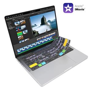 محافظ کیبورد جی سی پال مدل VerSkin Apple iMovie Shortcut