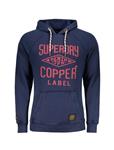 هودی نخی جلو بسته مردانه Camisola Copper Label Cafe Racer - سوپردرای