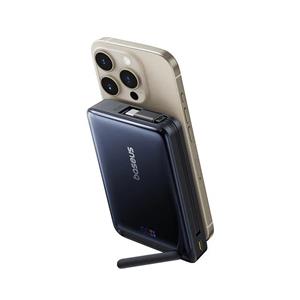 پاوربانک مگنتی بیسوس مدل Nomos Qi2 P10078800123-00 ظرفیت 10000 توان 45 وات