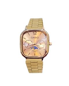 ساعت مچی مردانه کاسیو CASIO مدل اولدمانی گلد کد135
