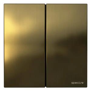 Avent – کلید تبدیل دو پل – 10Ax – طلایی