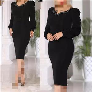 لباس مجلسی زنانه کوتاه عروسکی سارافون پیراهن لعیا