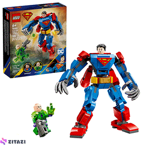 لگو و اسباب بازی های ساخت محور ® DC BATMAN™ SUPERMAN™ ROBOT VS. LEX LUTHOR™ 76302 ست ساختمان 6  120 قطعه اورجینال LEGO