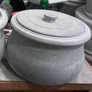 دیگ سنگی 10نفره مدل شلغمی  