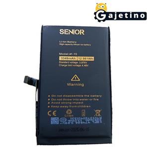 باتری آیفون 15 کی اف سنیور | KF Senior iPhone 15 Battery