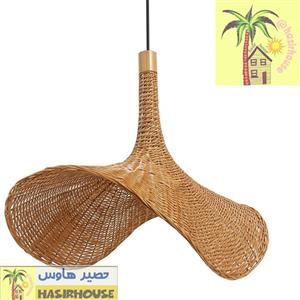 لوستر حصیری مروار طرح دامن