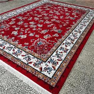 فرش ماشینی کاشان فرش قیمت مناسب گیلدا لاکی 12 متری فرش جهیزیه 400شانه قالی کاشان آقای فرش پرز بلند BCF 
