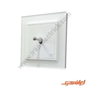 شاسی راه پله اهرمی مدل برلیان پلکسی سفید