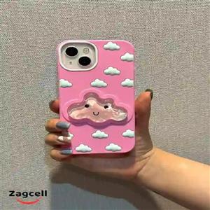 قاب ابر آکواریومی صورتی