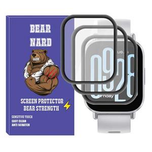 محافظ صفحه نمایش برنارد مدل Pmma-BR مناسب برای ساعت هوشمند شیائومی Redmi Watch 5 Lite بسته سه عددی