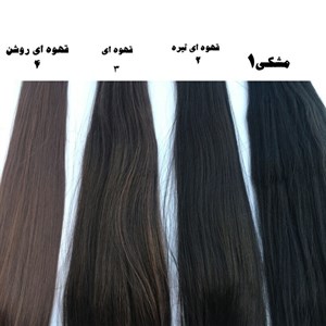 اکستنشن مو زنانه مدل دم اسبی گیره دار