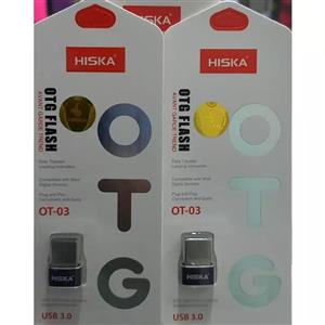 رابط تایپ سی به usb \nبرند هیسکا\nبا ضمانت 6 ماهه مناسب تمامی برندها\n
