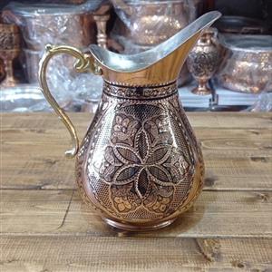 پارچ مسی اردکی  الماس تراش نانو  سایز متوسط