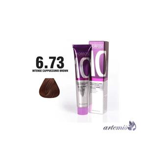رنگ مو مورفوس کد رنگ 6/73 Intense Cappuccino Brown حجم 100 میلی‌لیتر