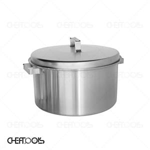 دیگ استیل سایز 56 با درب