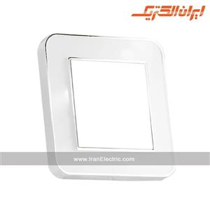 قاب کلید و پریز ارس سیلور سفید