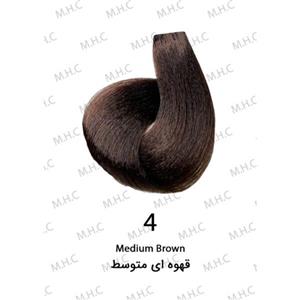 رنگ موی سیلا شماره 4 قهوه ای متوسط حجم 120 میلی