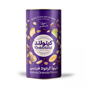 کینوا گرانولا فیتنس 300گرمی قوطی کینولند