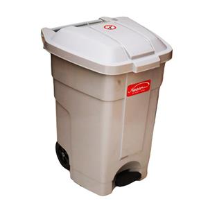 سطل زباله پدالی ناصر پلاستیک مدل YPTU-GHARKHDAR-5000  گنجایش 152 لیتر 