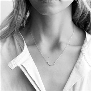 گردنبند نقره بی پایان کد 0542