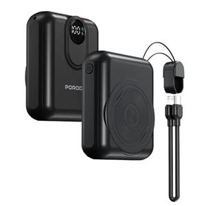 پاوربانک پرودو Porodo 15W MagSafe Power Bank 10000mAh PD-PBFCH082-BK
