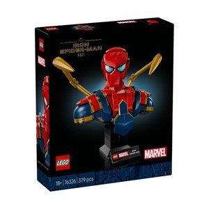 لگو 379 تکه سری مارول مدل Marvel Iron Spider-Man Bust کد 76326