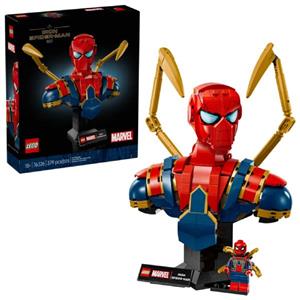 لگو 379 تکه سری مارول مدل Marvel Iron Spider-Man Bust کد 76326