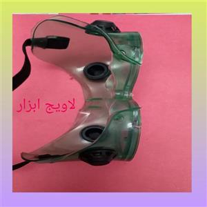 عینک ایمنی ژله ای سوپاپ دار و فیلتر دار 