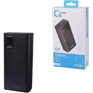 پاوربانک 22.5 وات اکسیژن مدل OX-30 ظرفیت 30000 میلی آمپر ساعت
